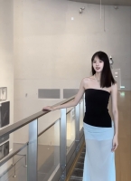 春天的燕子的照片