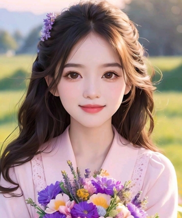 甜美少女的头像