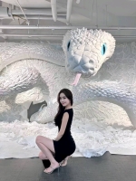 美女的烦恼的照片