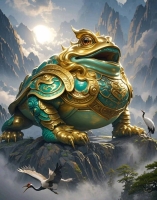 牵着狼巡山的照片