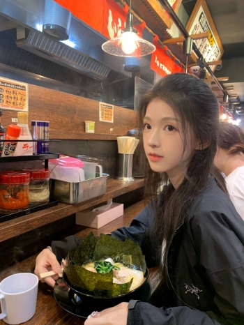 小贝吓的照片