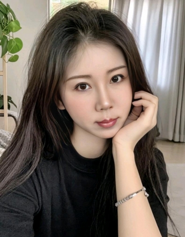 清纯女孩的照片