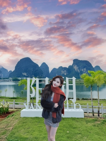 桂林阳朔导游的照片
