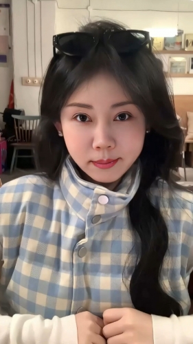 清纯女孩的照片