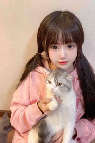 晚秋女人的照片