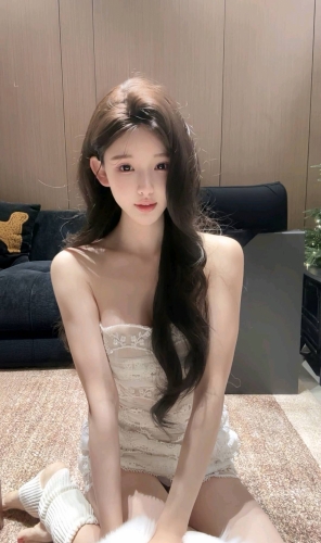 欣欣睡醒的照片