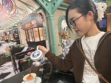 草莓牛奶的照片