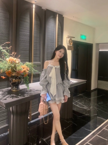 一半柚子的照片
