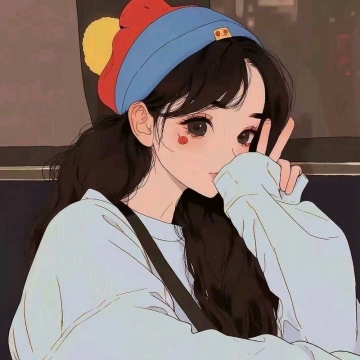 一个丸子头丫的照片