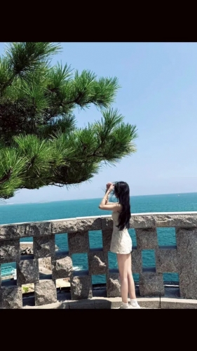 一半柚子的照片