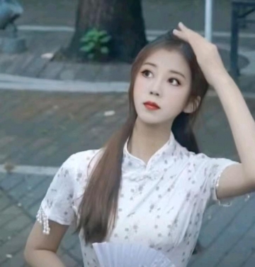 清纯女孩的照片
