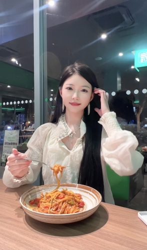 一半柚子的照片
