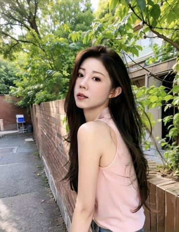 清纯女孩的照片