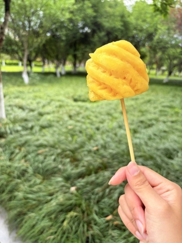 橘子树上的葡萄的照片