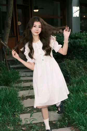 清纯女孩的照片