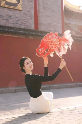 锦鲤附体小妹崽的照片