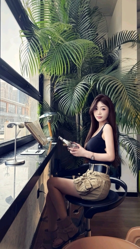 小乖乖女孩的照片