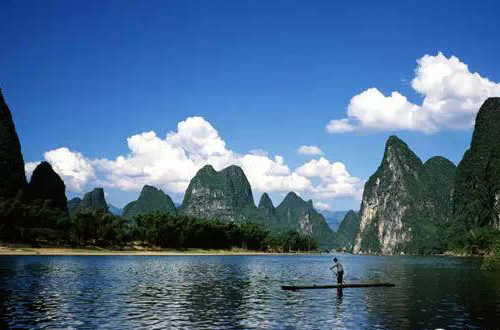 人民币背后的广西桂林青山绿水