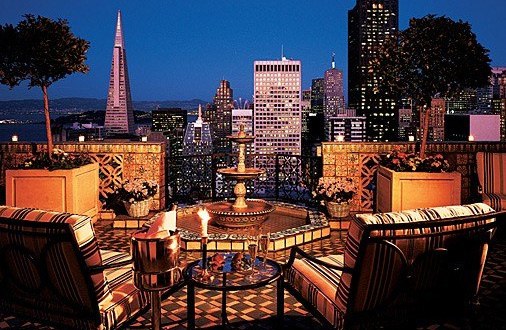 旧金山 费尔蒙特酒店顶楼套房